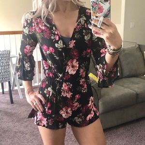 Ambiance Floral Romper